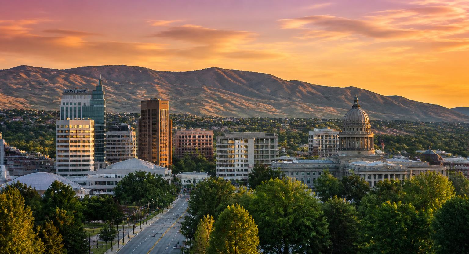 Idaho skyline — AirFlow Pro service area