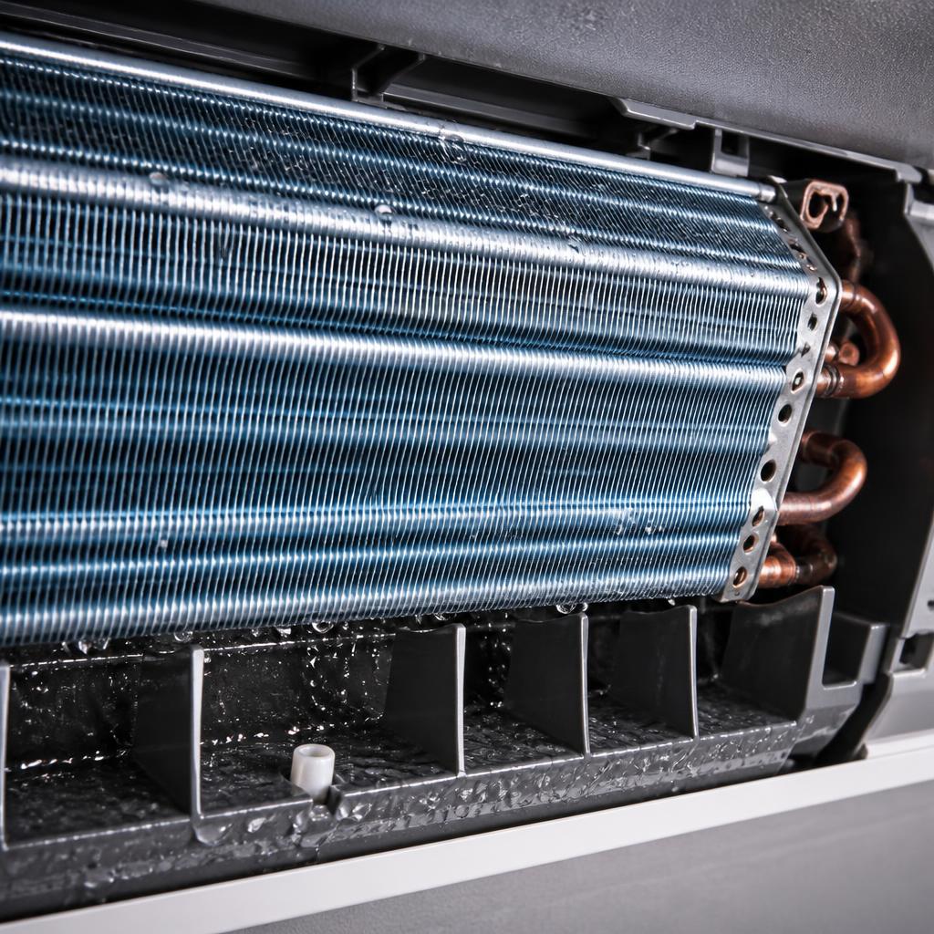 AC Evaporator Coil Cleaning